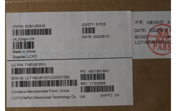 Lenovo 5CB1J30316 COVER Upper Case ASM_POR L82TK_UG