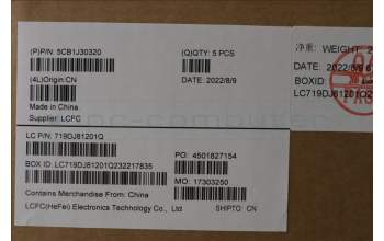 Lenovo 5CB1J30320 COVER Upper Case ASM_SWS L82TK_UG