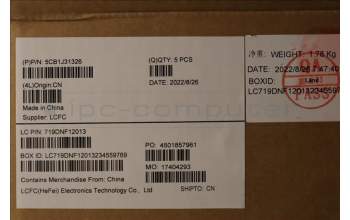 Lenovo 5CB1J31326 COVER Upper Case ASM_GER L82U9 CGWH