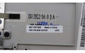 Lenovo 5CB1J31372 COVER Upper Case ASM_SPA L82U9 CLGY