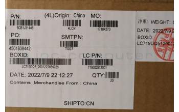 Lenovo 5CB1J31446 COVER Hinge Cover L82TD CAP