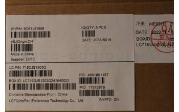 Lenovo 5CB1J31508 COVER Upper Case ASM_SPA L82UG OG_WH