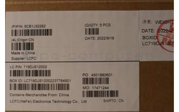 Lenovo 5CB1J32262 COVER Upper Case ASM_GER L82UG SG_RGB