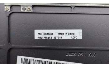 Lenovo 5CB1J37018 COVER Upper Case ASM_TC L82TL SG
