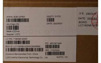 Lenovo 5CB1J37631 COVER Upper Case ASM_UKE L82V6 NFP_CG