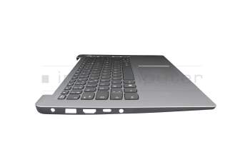 5CB1J37642 teclado incl. topcase original Lenovo FR (francés) negro/plateado