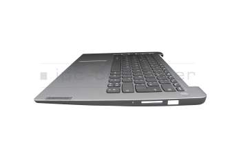 5CB1J37642 teclado incl. topcase original Lenovo FR (francés) negro/plateado