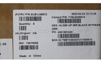 Lenovo 5CB1J38972
