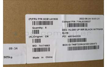 Lenovo 5CB1J41930 COVER Upper Case ASM_SLV C 82SB BLA