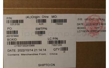 Lenovo 5CB1J51000 COVER Hinge Cover L 82SV O GLS CG