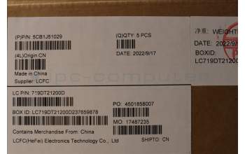 Lenovo 5CB1J51029 COVER Upper Case ASM_NORDIC L82UU CG