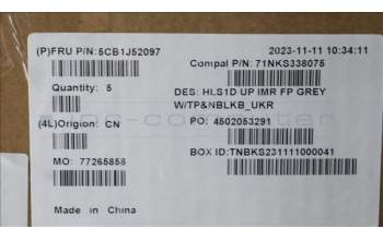 Lenovo 5CB1J52097 COVER UpperCaseASM_UKR C82VG FP CG