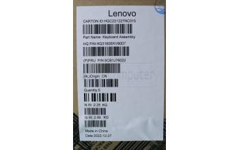 Lenovo 5CB1J76022 COVER Upper Case ASM_BUL H82WUSTGY