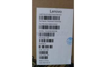 Lenovo 5CB1K03798 COVER Upper Case ASM_SLV H82WUSTGY