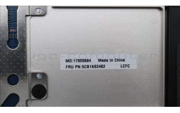 Lenovo 5CB1K62462 COVER Upper Case ASM_CZE/SLK L83B1 OAT