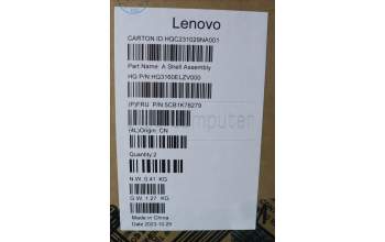 Lenovo 5CB1K78279 COVER LCD Cover H 82WV_T_SG AYG w/ant