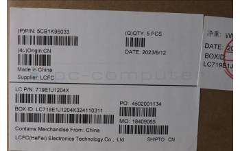 Lenovo 5CB1K95033 COVER Upper Case ASM_UKE L82XB AGFP BL