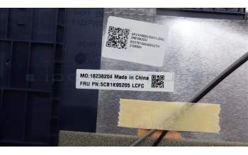 Lenovo 5CB1K95205 COVER Upper Case ASM_GER L82XM AB BL