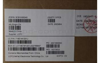 Lenovo 5CB1K95240 COVER Upper Case ASM_GER L82XM AB NBL