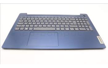 Lenovo 5CB1K95263 C-Cover with keyboard,Czech Slovakian,Abyss Blue,Backlight,Fingerprint