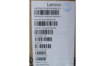 Lenovo 5CB1K97058 COVER Upper Case ASM_POR H83ALARGY