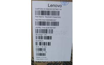 Lenovo 5CB1K97067 COVER Upper Case ASM_UKR H83ALARGY