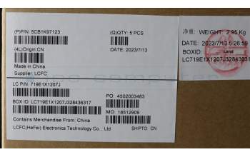 Lenovo 5CB1K97123 COVER Upper Case ASM_ITA L82XL FP AB BL