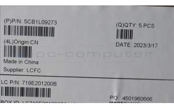 Lenovo 5CB1L09273 COVER Upper Case ASM_UKR L82YU BK