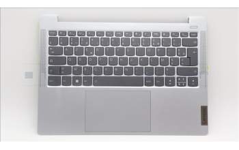 Lenovo 5CB1L10853 C-Cover with keyboard, French, Cloud Grey, Backlight, Non-Fingerprint, US