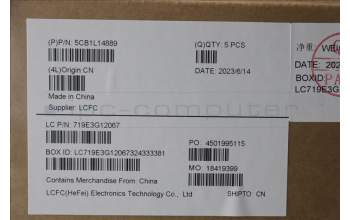 Lenovo 5CB1L14889 COVER Upper Case ASM_CZE/SLKL82XRNFPABBL