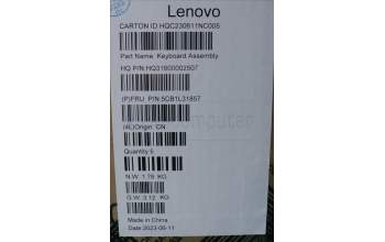 Lenovo 5CB1L31857 COVER Upper Case ASM_EURO ENG H82YN FPSG