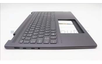 Lenovo 5CB1L31880 C-Abdeckung mit Tastatur, Portugiesisch, sturmgrau, Ohne_Fingerabdruckscanner