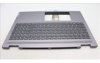 Lenovo 5CB1L31922 C-Cover with keyboard,English,Arctic Grey,FingerPrint