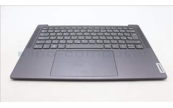 Lenovo 5CB1L39422 C-Abdeckung mit Tastatur, Ungarisch, sturmgrau