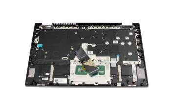 5CB1L43744 teclado incl. topcase original Lenovo DE (alemán) antracita/canaso con retroiluminacion con compartimento para bolígrafo inteligente