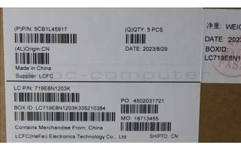 Lenovo 5CB1L45917 COVER Upper Case ASM_ARA L82X7 AGFP NBL