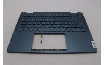 Lenovo 5CB1L48324 C-Abdeckung mit Tastatur, Hebräisch, Aquamarinblau, Ohne_Fingerabdruckscanner
