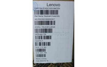 Lenovo 5CB1L48328 COVER Upper Case ASM_NORDIC H82YM NFP TT