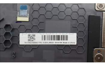 Lenovo 5CB1L49830 COVER Upper Case ASM_NORDIC C 82XV RGB