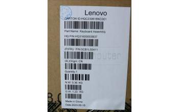 Lenovo 5CB1L50411 COVER Upper Case ASM_HBW H 83BS NFP ARGY