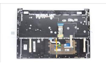 Lenovo 5CB1L50491 C-Abdeckung mit Tastatur, Französisch, Wolkengrau, Hintergrundbeleuchtung, Ohne_Fingerabdruckscanner
