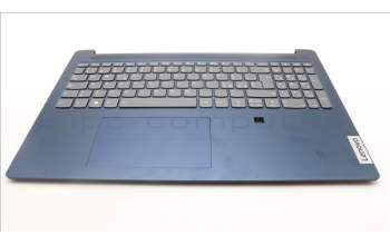 Lenovo 5CB1L50516 C-Abdeckung mit Tastatur, Italienisch, tiefblau, Hintergrundbeleuchtung, Fingerabdruckleser