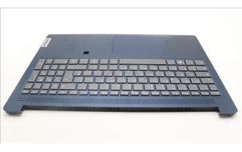 Lenovo 5CB1L50516 C-Abdeckung mit Tastatur, Italienisch, tiefblau, Hintergrundbeleuchtung, Fingerabdruckleser