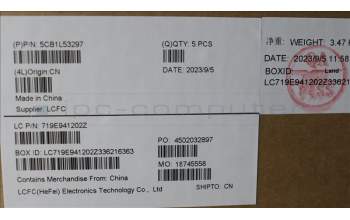 Lenovo 5CB1L53297 COVER Upper Case ASM_ITA L82X8 NFP BL AG