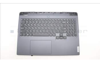 Lenovo 5CB1L54646 C-Cover with keyboard, Ukraine, Onyx Grey, RGB Backlight, US