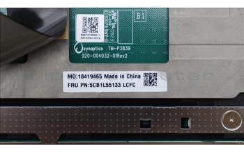 Lenovo 5CB1L55133 COVER Upper Case ASM_SLV_STGY L83BY