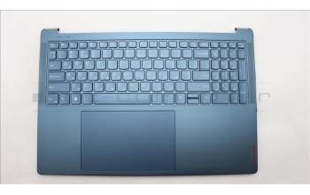 Lenovo 5CB1L55172 C-Abdeckung mit Tastatur, Ukraine, Aquamarinblau