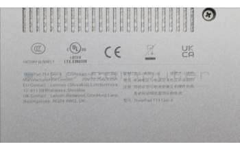 Lenovo 5CB1L57504 COVER FRU KT4D0_D_COVER_UMA_WW_ASSY_RFID