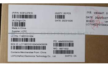 Lenovo 5CB1L57619 COVER FRU COVER KT4D1_B_COVER