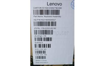 Lenovo 5CB1L60180 COVER Upper Case ASM_GER_H 82X3 NFPSTGY